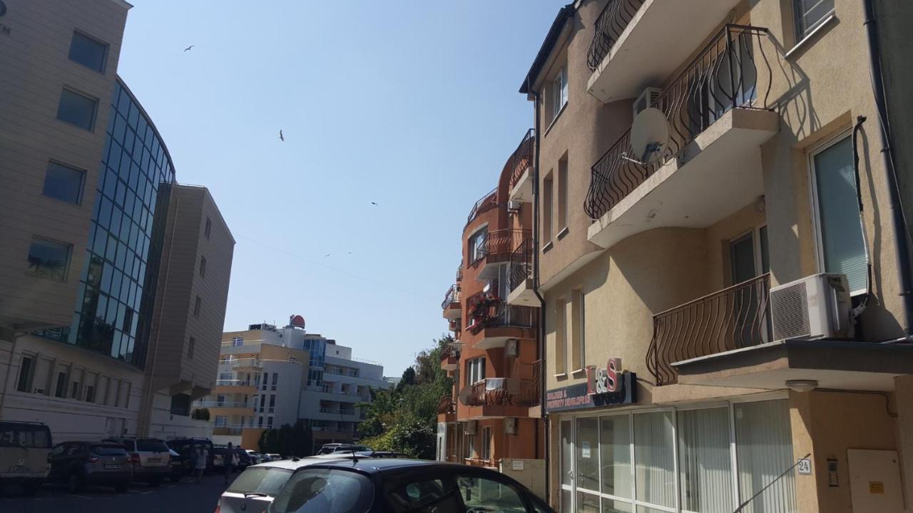 Perla Apartments Nesebar Bagian luar foto