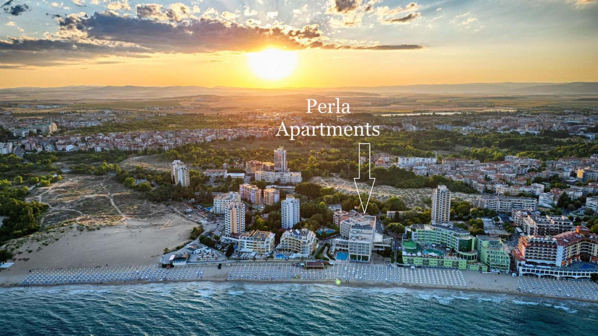 Perla Apartments Nesebar Bagian luar foto