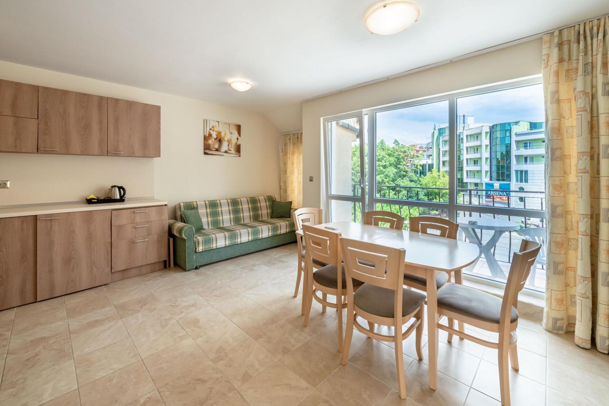 Perla Apartments Nesebar Bagian luar foto